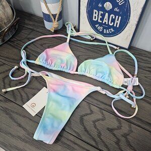 Plumeria Swimwear Bikini Set